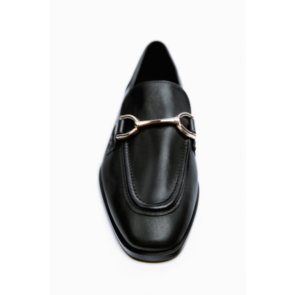 Zara Leather Loafers